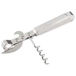 MALLONY Штопор многофункциональный, SEMPLICE, размер: 14,5*3,5 см, хромированный металл (985981)