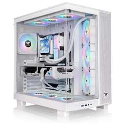 THERMALTAKE Корпус ATX View 380 XL TG ARGB, Midi-Tower, без БП, белый [ca-11e-00m6wn-00]