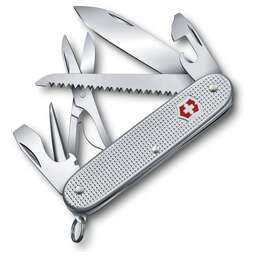 VICTORINOX Нож перочинный Farmer X Alox (0.8271.26) 93мм 10функц. серебристый карт.коробка