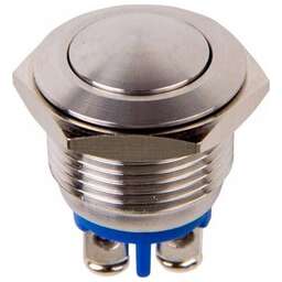 REXANT (36-3230) КНОПКА АНТИВАНДАЛЬНАЯ O16 Б/ФИКС (2C ВИНТ) (ON)-OFF СФЕРА