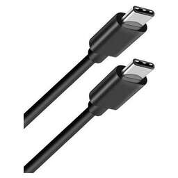 BORASCO Кабель USB Type-C (m) - USB Type-C (m), 0.2м, черный [52594]