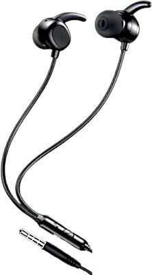 Гарнитура AKSBERRY (6920680834464) АM10 Sport с микрофоном, черный