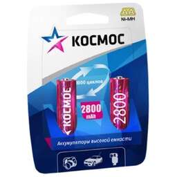 КОСМОС KOCR6NIMH2800MAH2BL