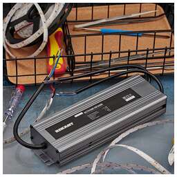 REXANT (201-200-2) Источник питания тонкий 175-240 V AC/24 V DC 8,33 А 200 W с проводами, влагозащищенный (IP67)