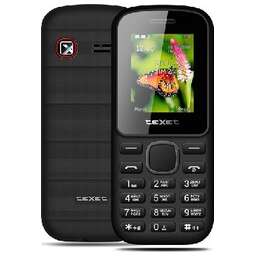 TEXET TM-130 Black/Red (2 SIM)