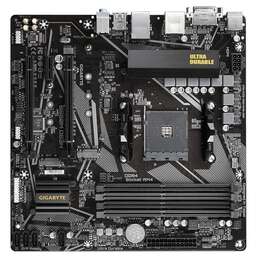GIGABYTE Материнская плата B550M DS3H R2 Soc-AM4 AMD B550 4xDDR4 mATX AC`97 8ch(7.1) GbLAN RAID+HDMI+DP