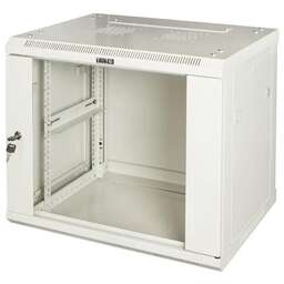 LANMASTER Шкаф коммутационный Pro (TWT-CBWPG-15U-6X8-GY) настенный 15U 600x800мм пер.дв.стекл 60кг серый 700мм 40кг 768мм IP20 металл