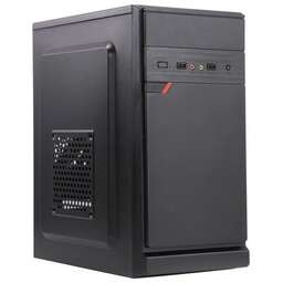 EXEGATE Minitower BAA-106 (mATX, без БП, 2*USB, аудио, черный) EX283056RUS