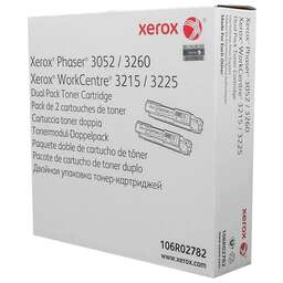 XEROX Картридж (двойная упаковка) 106R02782, черный / 106R02782