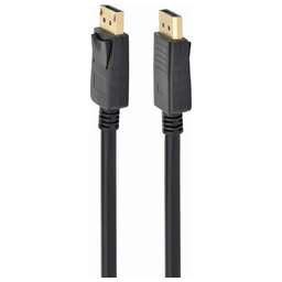 GEMBIRD Кабель DisplayPort /Cablexpert, v1.2 (скорость передачи до 21.6Гбит/с), 1.8м, 20M/20M, черный, экран (CC-DP2-6)