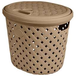PLAST TEAM PT408811015 Rattan 14л 325х280х280мм шоколадный мокко