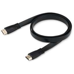 BURO Кабель аудио-видео HDMI 1.4 Flat HDMI (m)/HDMI (m) 1м. черный (BHP HDMI 1)