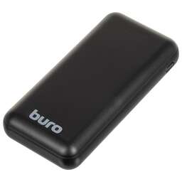 BURO Внешний аккумулятор (Power Bank) BPF20E, 20000мAч, черный [bpf20e22pbk]