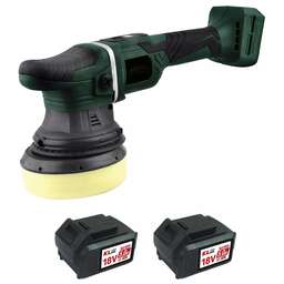 KLPRO Профессиональная полировальная машина бесщеточная KLPS18B-50 125мм (18В, Li-ion-2шт, 5.0Ач, З/У - 4А, сумка)