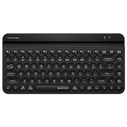 A4TECH Клавиатура беспроводная Fstyler FBK30 black (USB, BT/Radio, slim, Multimedia) (FBK30 BLACK)