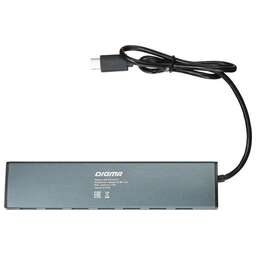 DIGMA Разветвитель USB-C HUB-7U3.0-UC-G 7порт. серый