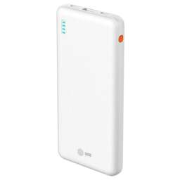 CACTUS Мобильный аккумулятор CS-PBFSBA-10000 10000mAh 22.5W 4.5A USB-A/2xUSB-C белый