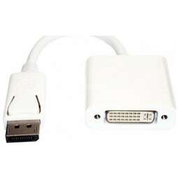 NONAME Переходник Display Port DisplayPort (m) - DVI (f), белый