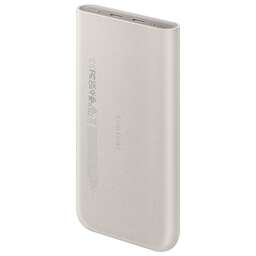 SAMSUNG Мобильный аккумулятор EB-U2510 10000mAh 25W 3A 2xUSB-C беспров.зар. бежевый (EB-U2510XUEGRU)