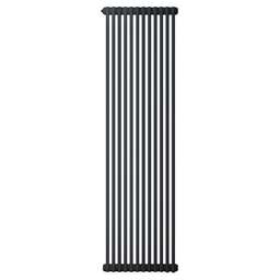 ZEHNDER Радиатор труб. Charleston 2180, 12 сек.1/2 бок.подк. RAL9005matt (9205) (кроншт.в компл)