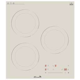ELTRONIC (88-34) 3 конфорки индукционная бежевый
