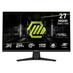 MSI 27" Монитор Mag 274QF X24, 2560x1440, IPS, 240Гц, 2хHDMI, 1хDP, черный [9s6-3ce41h-052]