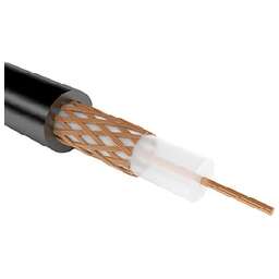REXANT (01-2680) Кабель коаксильный РК 75-2-11АИ, бухта 400м, черный