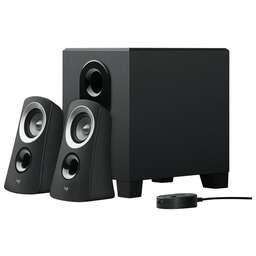 LOGITECH Колонки Z-313 2.1 черный 25Вт