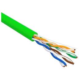 REXANT Кабель информационный 01-0061 кат.5E UTP 4 пары 24AWG нг(А)-LSLTx внутренний 305м зеленый