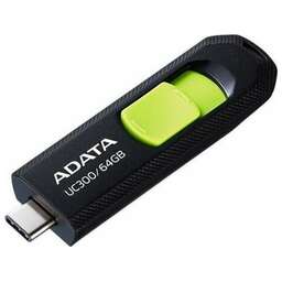 A-DATA 64GB Type-C UC300 ACHO-UC300-64G-RBK/GN USB3.2 черный/зеленый