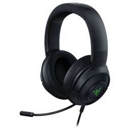 RAZER Гарнитура игровая Kraken V3 X, для компьютера, мониторные, проводные, черный [rz04-03750300-r3m1]