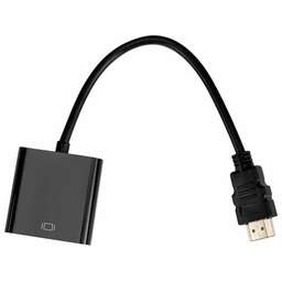 BURO Переходник HDMI-M-VGA-F-WUSB, HDMI (m) - VGA (f), 0.1м