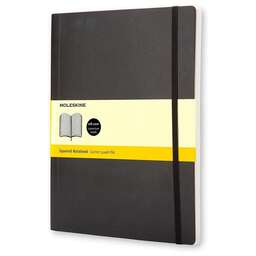 MOLESKINE Блокнот Classic Soft, 192стр, в клеточку, мягкая обложка, черный [qp622]