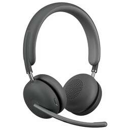 LOGITECH Гарнитура игровая Zone Wireless 2, для компьютера/мобильных устройств, накладные, Bluetooth, графитовый [981-001311]