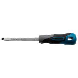 GROSS Отвертка SL5.5 x 100 мм, S2, трехкомпонентная рукоятка 12110