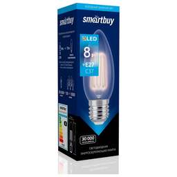 SMARTBUY (SBL-C37F-8-60K-E27) 8W/6000/E27