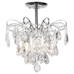 ESCADA Люстра 651/4P, 4 х 60 Вт, черный/белый