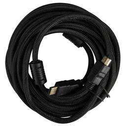 BURO Кабель аудио-видео HDMI (m)/HDMI (m) 5м. феррит.кольца позолоч.конт. черный (HDMI-V1.4-5MC)