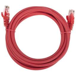 REXANT Патч-корд U/UTP, CAT 6, RJ45-RJ45, 26AWG, LSZH, красный, 3м