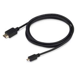 BURO Кабель аудио-видео HDMI 1.4, HDMI (m) - Micro HDMI (m), ver 1.4, 1.8м, черный [microhdmi-hdmi-1.8]