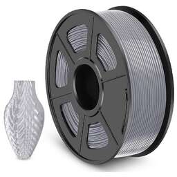 NV PRINT Филамент NVPRINT PETG Silver для 3D печати диаметр 1.75мм длина 330 метров масса 1 кг