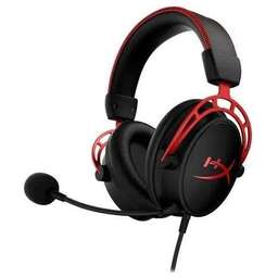 HYPERX Наушники с микрофоном Cloud Alpha красный/черный 1.3м мониторные оголовье (4P5L1AB#UUF)