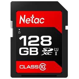 NETAC Флеш карта SDXC 128GB NT02P600STN-128G-R P600 w/o adapter