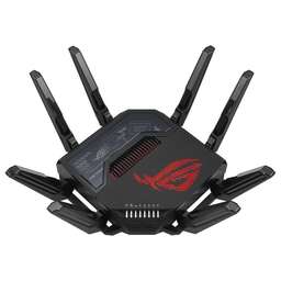 ASUS Маршрутизатор GT-BE98 WiFi 7 2х10G 4х2.5G 1G 2xUSB 11529+5764+5764+1376Mbps 6GHz/5GHz/2.4GHz