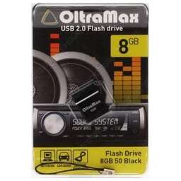 OLTRAMAX 8GB Mini 50 черный [OM008GB-mini-50-B]
