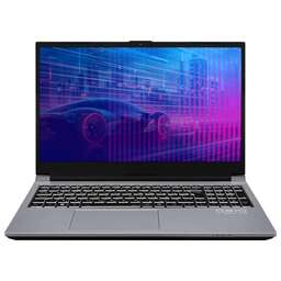 OSIO Ноутбук CyberLine C150i-003 Core i5 12600H 16Gb SSD512Gb NVIDIA GeForce RTX4060 8Gb 15.6" IPS FHD (1920x1080) без ОС grey WiFi BT Cam 3410mAh