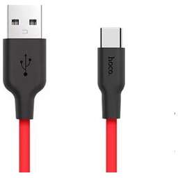 HOCO (6957531071419) X21 USB (m) - Type-C (m) 1.0m - красный/черный