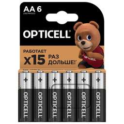 OPTICELL AA Батарейка Basic LR6, 6 шт