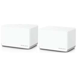 MERCUSYS Бесшовный Mesh роутер Halo H70X (HALO H70X(2-PACK)) AX1800 10/100/1000BASE-TX белый (упак.:2шт)