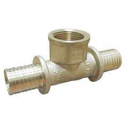 VARMEGA Тройник Slide-fit ВР, 32х1", латунь, аксиальный, VM51119